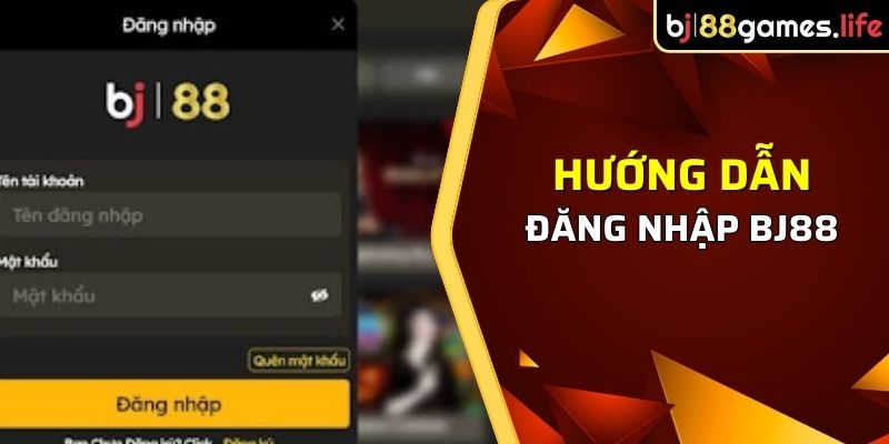 Đăng Nhập BJ88 - Trọn Bộ Hướng Dẫn Cho Các Tân Thủ 2026 1 Thao tác đăng nhập BJ88 chi tiết cho các newbie năm 2024